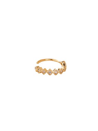 Non-Pierced Geometric Zircon Nose Clip