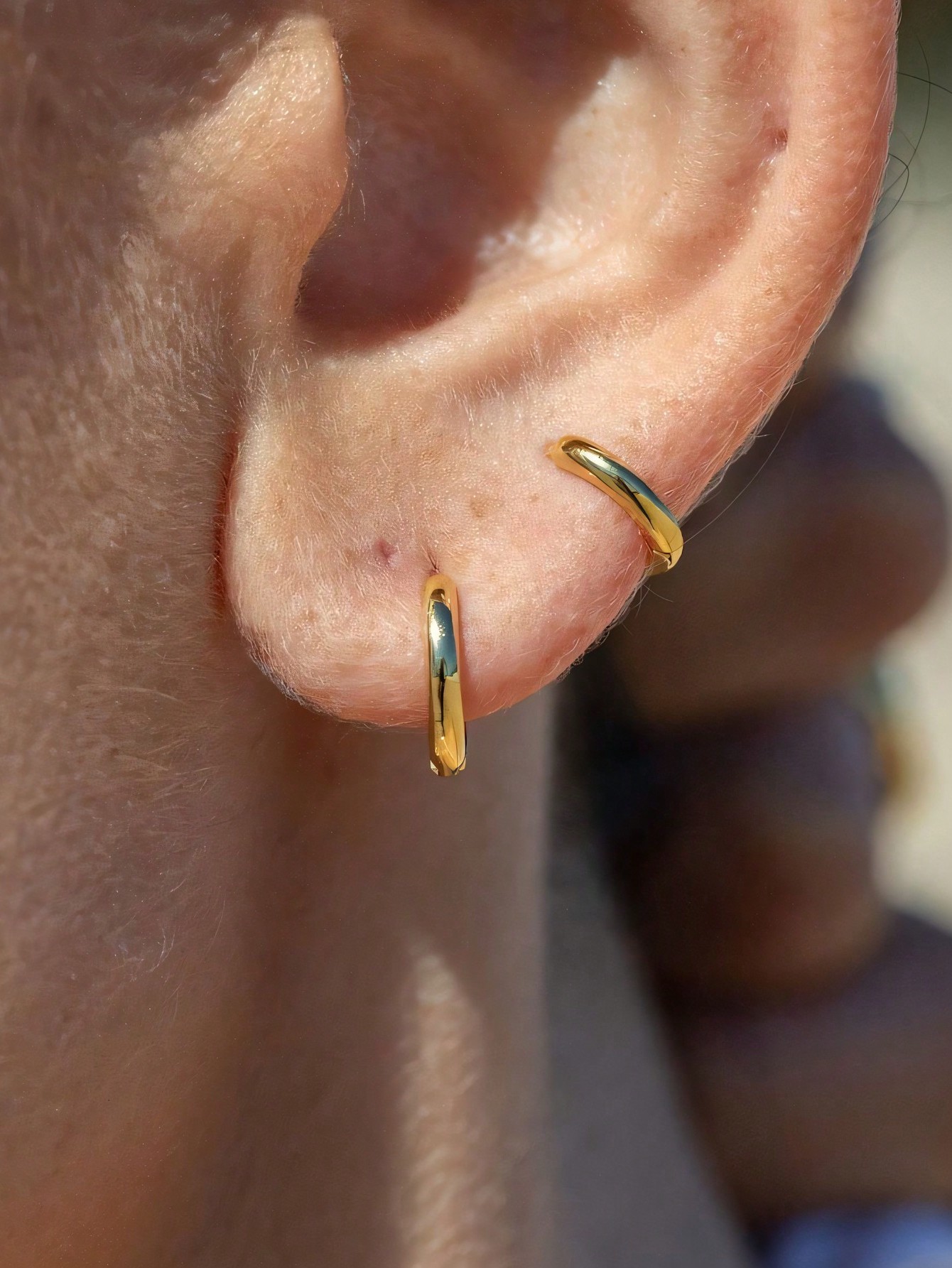 Hoop Earrings For Women/Men 8mm/10mm/12mm