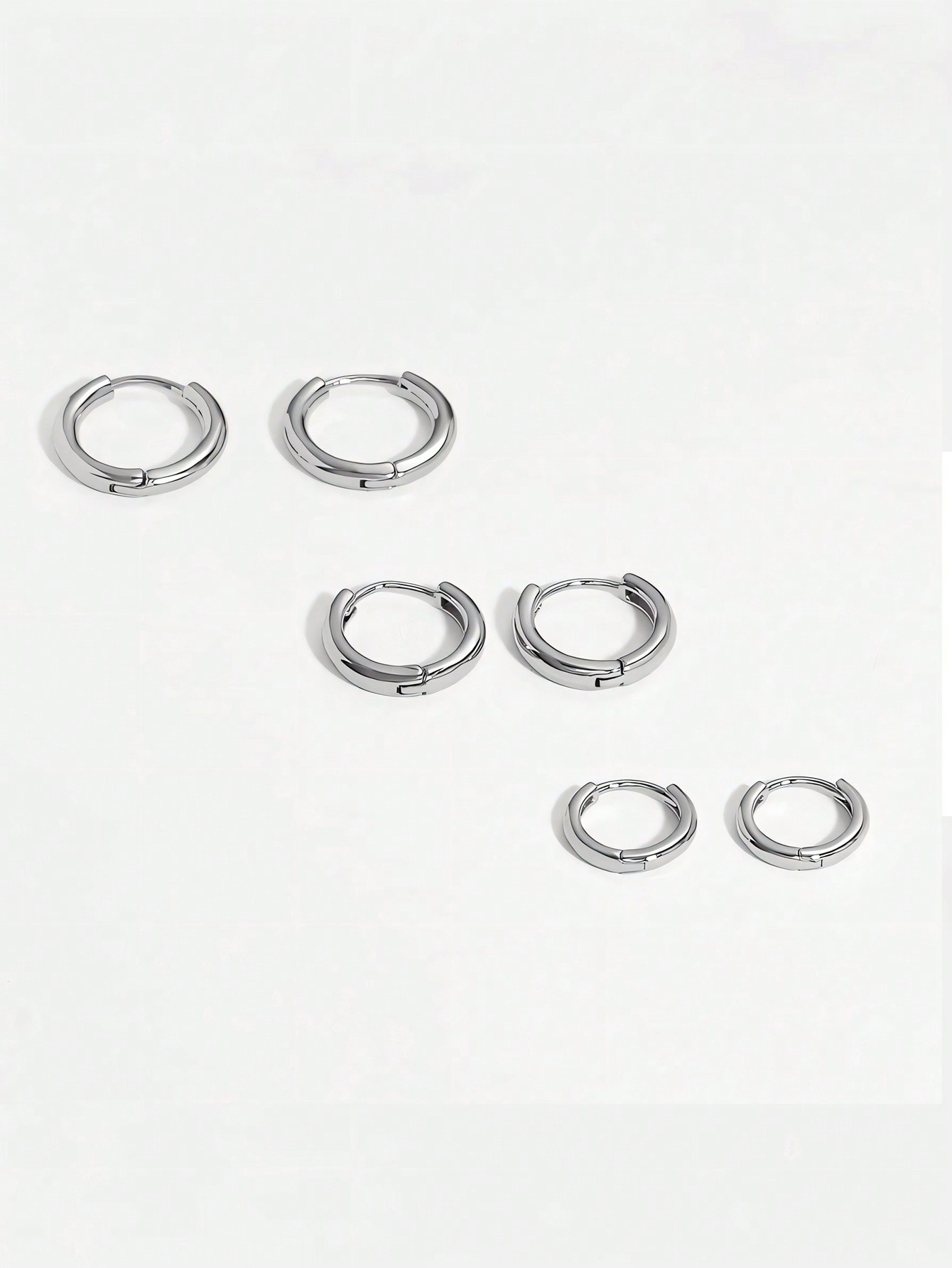 Hoop Earrings For Women/Men 8mm/10mm/12mm