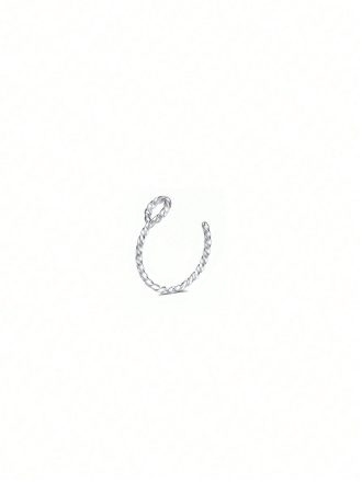 Twisted L-Shaped Nose Stud